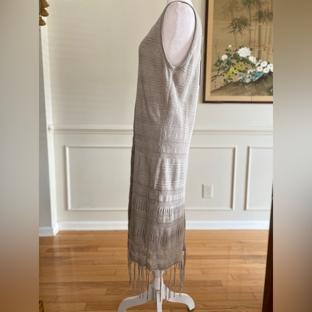 Tommy Bahama Cedar Pointelle Linen Dress | sz Large | New with Tags - Picture 6 of 15